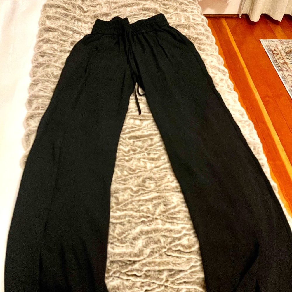 Brand new silky long pants